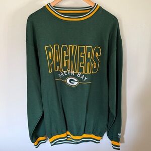 Vintage Green Bay Packers NFL Logo 7 Game Day Sweatshirt – Size Large